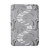 銀模様 バスマット (正面縦)