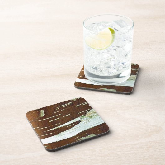 銀樺の木天然樹皮材 コースター (右側)