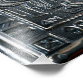 銀正正の宗教本メタルデコレーション フォトプリント            (角)