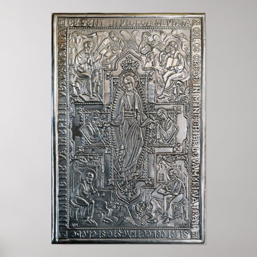 銀正正の宗教本メタルデコレーション ポスター (正面)