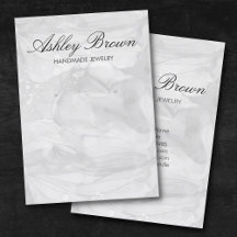 銀水彩手作りジュエリーイヤリングディスプレイ