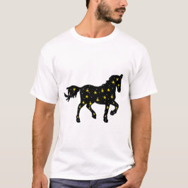 銀河いて座の馬Tシャツ - コズミック・ゾディアック Tシャツ