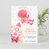 銀河お祝いfor Girls 招待状 (スタンド正面)