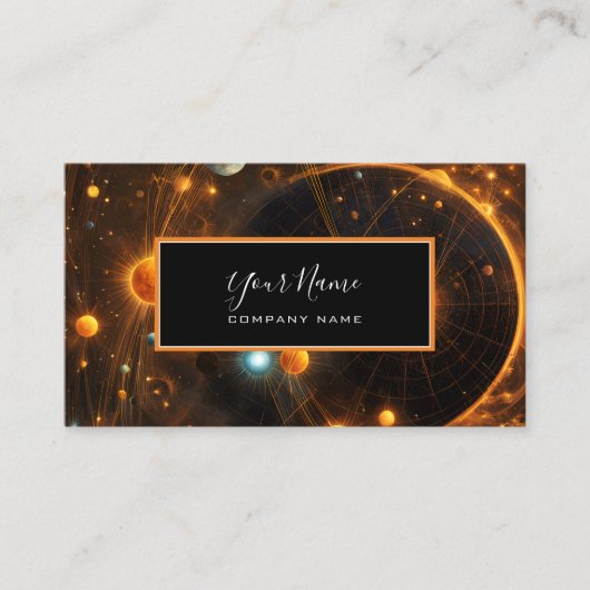 銀河ささやき 名刺 (正面)