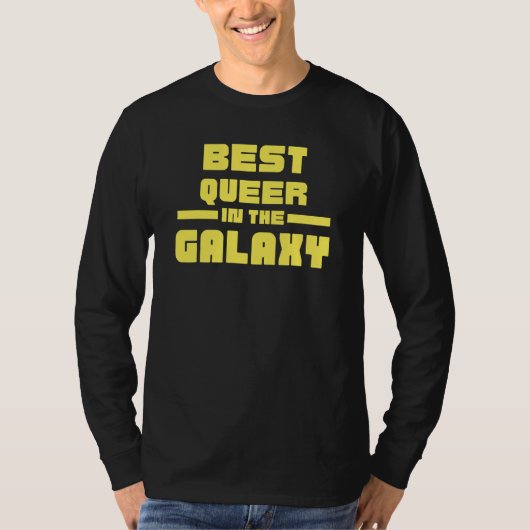 銀河で一番のクィア Tシャツ (正面)