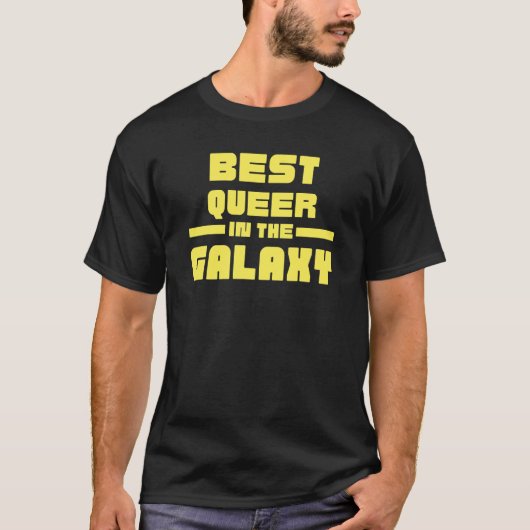 銀河で一番のクィア Tシャツ (正面)