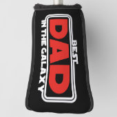 銀河で最高のパパ ゴルフヘッドカバー (回転90)