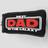 銀河で最高のパパ ゴルフヘッドカバー (正面)