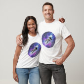 銀河に消えたTシャツ - 宇宙飛行士 宇宙Tシャツ Tシャツ (ユニセックス)