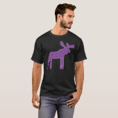 銀河のアメリカヘラジカ Tシャツ (正面フル)