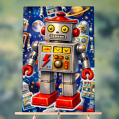 銀河のブリキロボット宇宙冒険 アクリルサイン (ニュートラル)