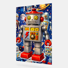 銀河のブリキロボット宇宙冒険 アクリルサイン