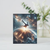 銀河のブレークダンス爆発深い宇宙 (スタンド正面)