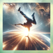 銀河のブレークダンス爆発深い宇宙 ウィンドウサイン (シート3)