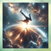 銀河のブレークダンス爆発深い宇宙 ウィンドウサイン (シート3)