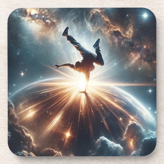 銀河のブレークダンス爆発深い宇宙 コースター (正面)