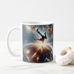 銀河のブレークダンス爆発深い宇宙 コーヒーマグカップ