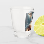 銀河のブレークダンス爆発深い宇宙 ショットグラス (左)