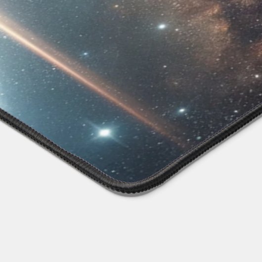 銀河のブレークダンス爆発深い宇宙 デスクマット (コーナー)