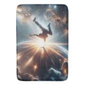 銀河のブレークダンス爆発深い宇宙 バスマット (正面縦)