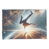 銀河のブレークダンス爆発深い宇宙 枕カバー (正面右)