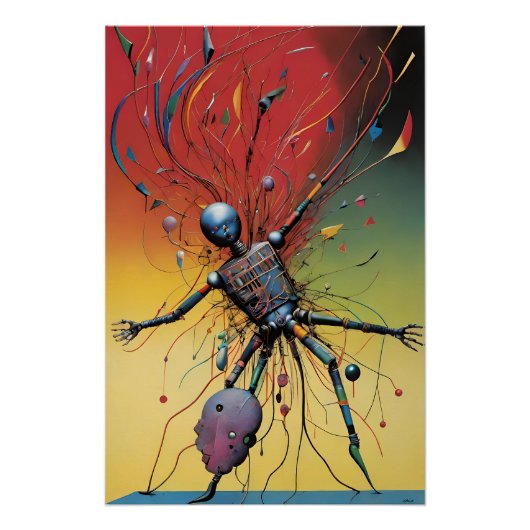 銀河のプロポーションの下 – Ken Gage Art ポスター (正面)