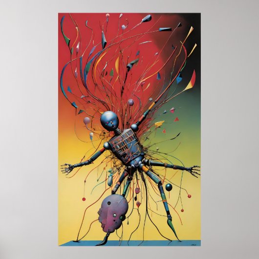 銀河のプロポーションの下 – Ken Gage Art ポスター (正面)