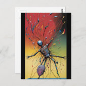 銀河のプロポーションの下 – Ken Gage Art ポストカード (正面/裏面)