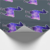 銀河のラマの包装紙 ラッピングペーパー (角)