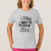 銀河の友達スペース | キッズ Tシャツ (正面)