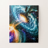 銀河の壊れた軌道次元宇宙探査機 ジグソーパズル (縦)