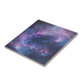 銀河の夢ソフトウォーターの色が青に飛び散る タイル (側面)