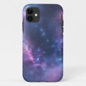 銀河の夢ソフトウォーターの色が青に飛び散る Case-Mate iPhoneケース (裏面)