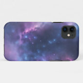 銀河の夢ソフトウォーターの色が青に飛び散る Case-Mate iPhoneケース (裏面(横))