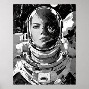 銀河の夢想家:宇宙飛行士の少女 ポスター