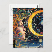銀河の女神 ポストカード (正面/裏面)
