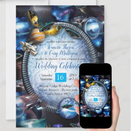 銀河の宇宙訪問者 招待状