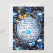 銀河の宇宙訪問者 招待状 (正面)