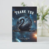 銀河の恵み：黒い白鳥。 サンキューカード (スタンド正面)