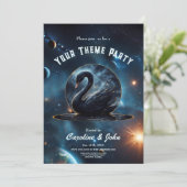 銀河の恵み：黒い白鳥。 招待状 (スタンド正面)