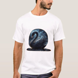 銀河の恵み：黒い白鳥。 Tシャツ