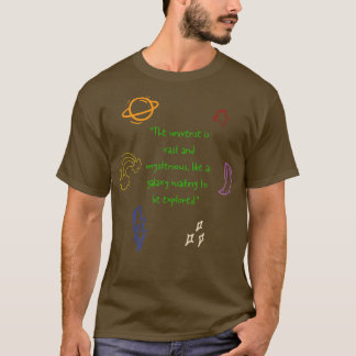銀河の探究 Tシャツ