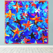 銀河の星は夢を見る。買今 キャンバスプリント (インサイチュ (ウッドフロア))