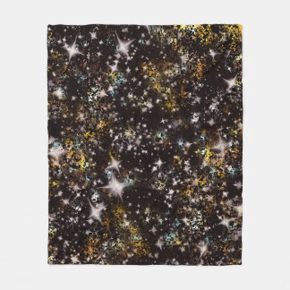 銀河の星空 フリースブランケット