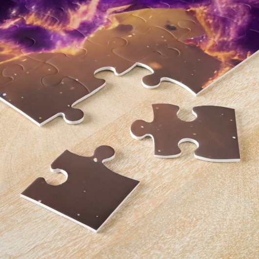 銀河の畏敬の念インスパイアの入り口のイベント地平線 ジグソーパズル (側面)