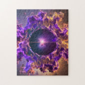 銀河の畏敬の念インスパイアの入り口のイベント地平線 ジグソーパズル (縦)