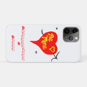 銀河の私のハートになってね 名前カスタマイズ Case-Mate iPhoneケース (裏面(横))