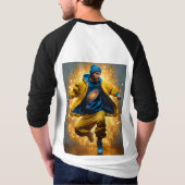 「銀河の糸:重力のスタイル」 Tシャツ (裏面)