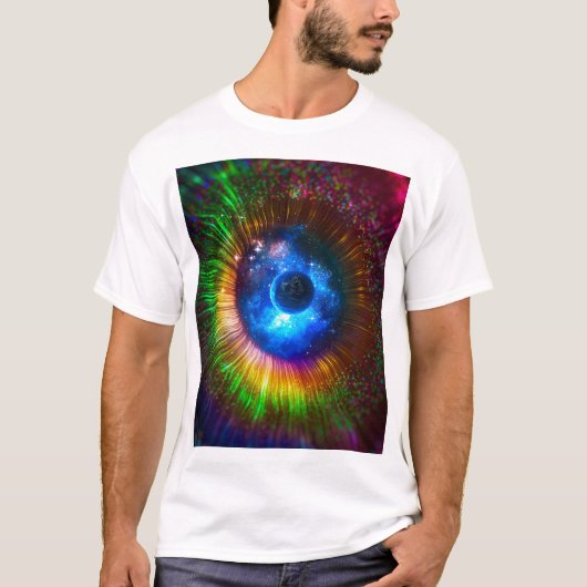 銀河の網膜 Tシャツ (正面)