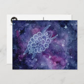 銀河の羊はがき ポストカード (正面/裏面)